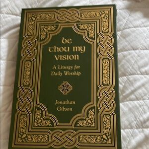 Be Thou My Vision Green and Gold Devotional Book